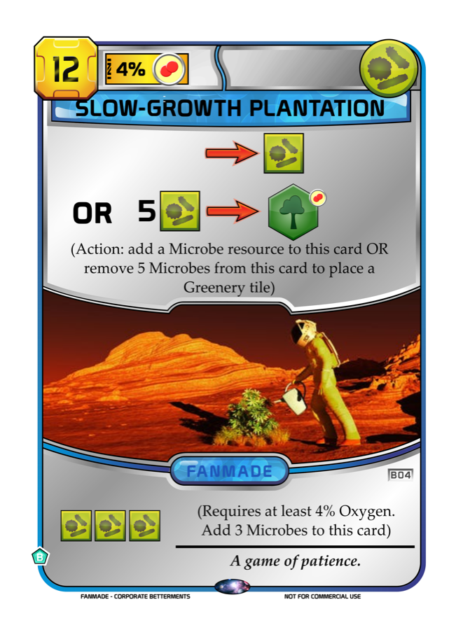 Slow-Growth Plantation