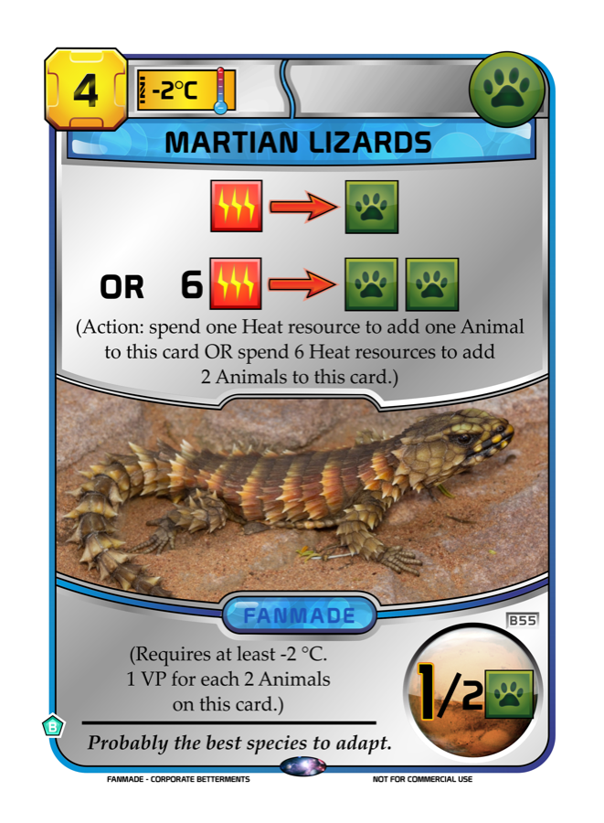 Martian Lizards