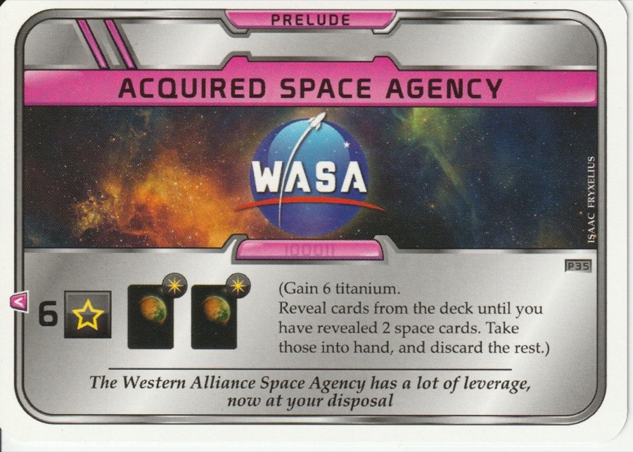 Acquired Space Agency