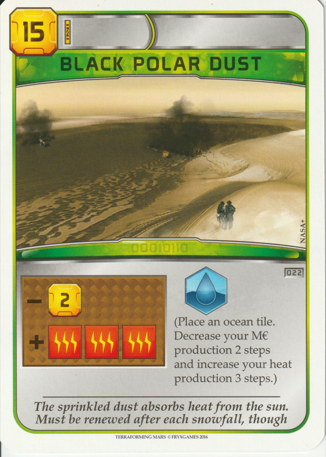 Black Polar Dust
