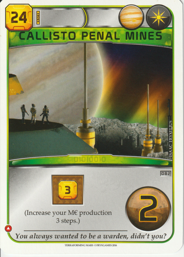 Callisto Penal Mines