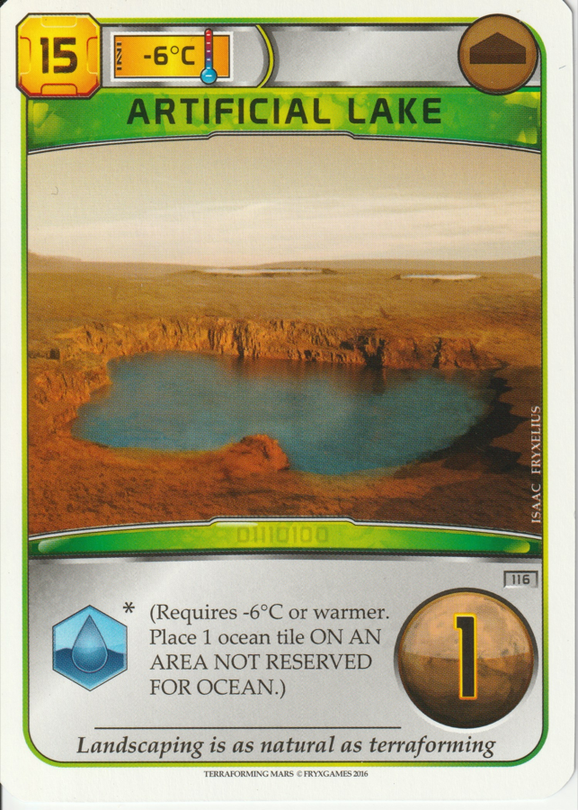 Artificial Lake