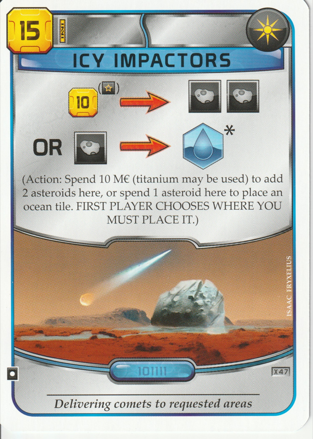 Icy Impactors
