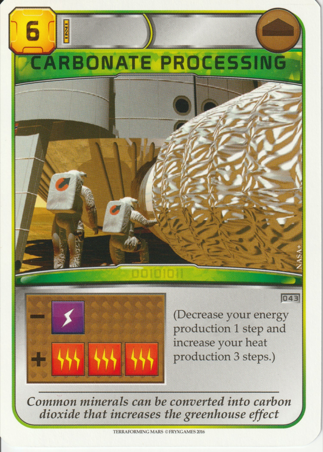 Carbonate Processing