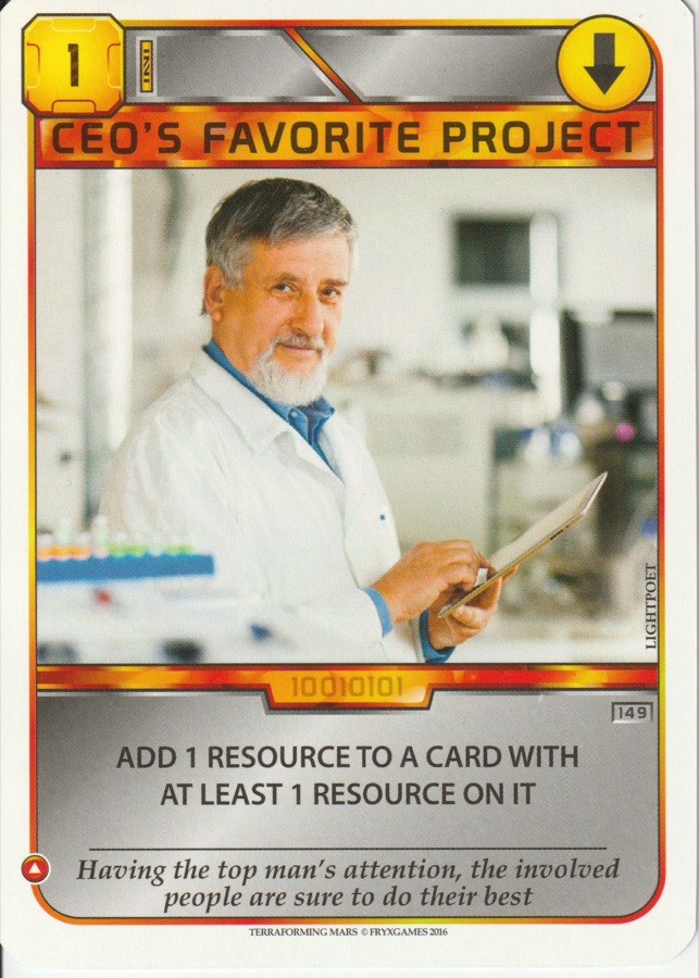 CEO's Favorite Project