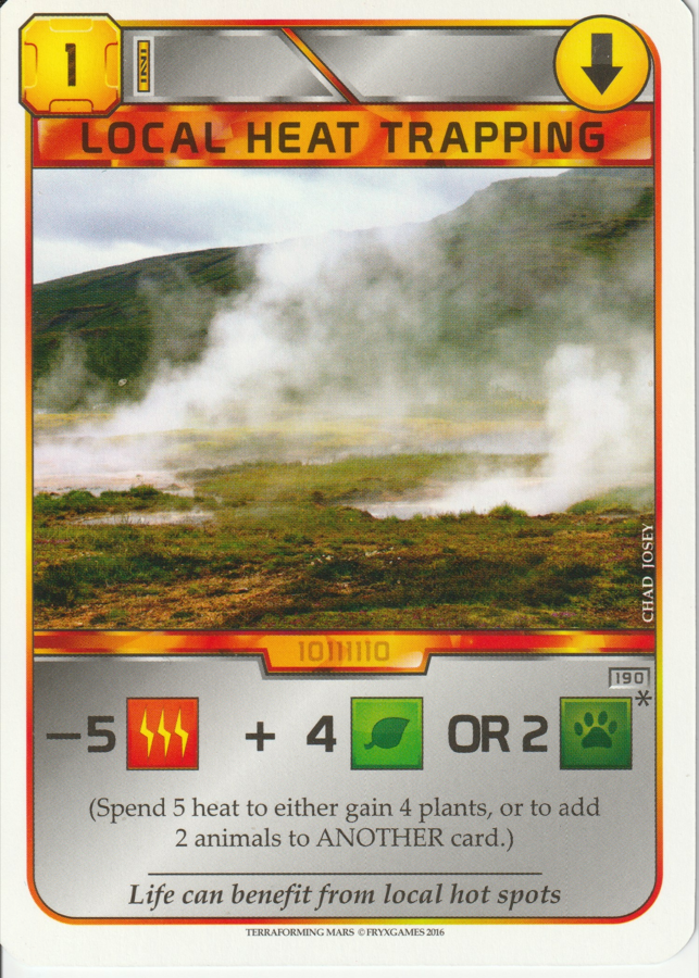 Local Heat Trapping