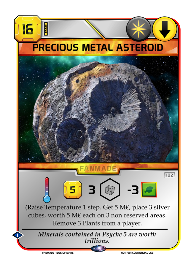 Precious Metal Asteroid