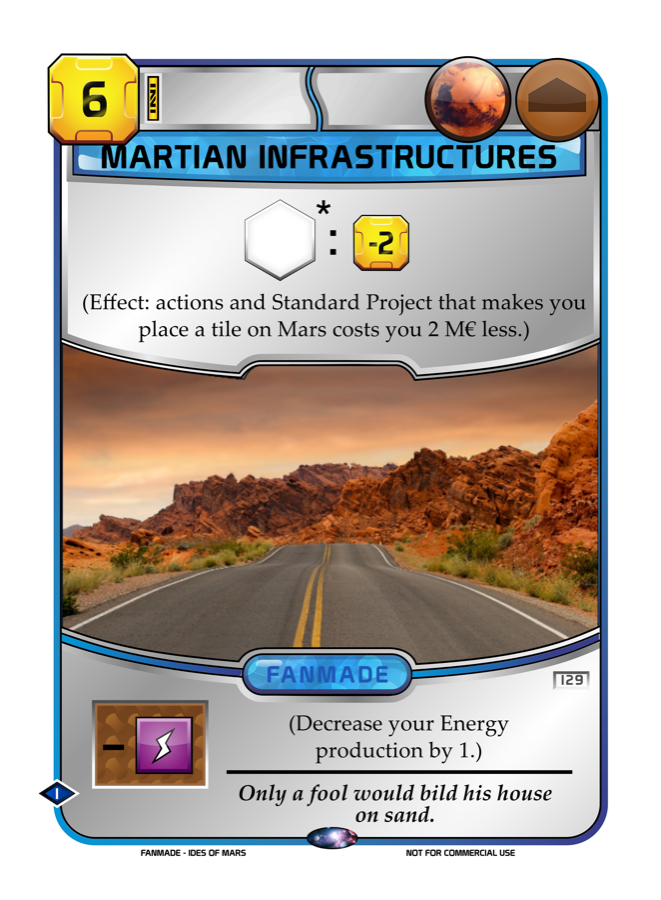 Martian Infrastructures