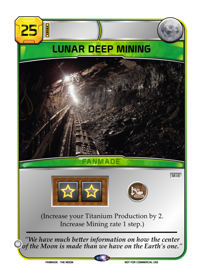 Lunar Deep Mining