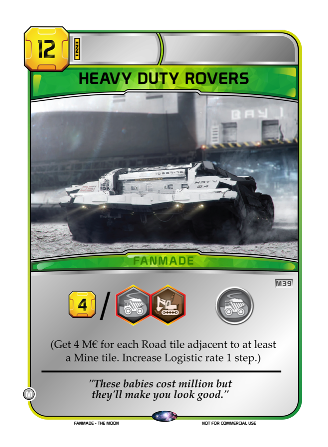 Heavy Duty Rovers