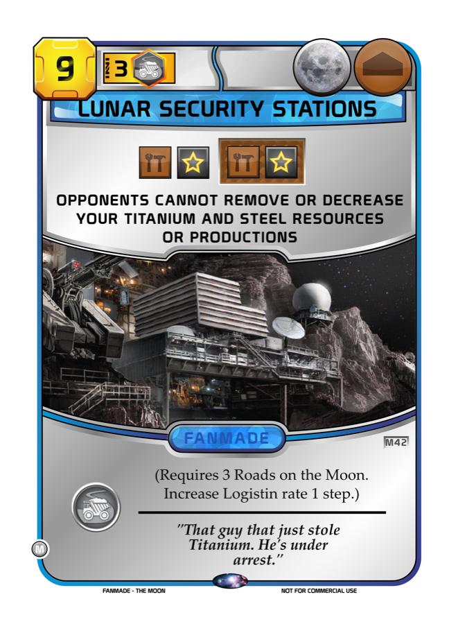 Lunar Security Stations