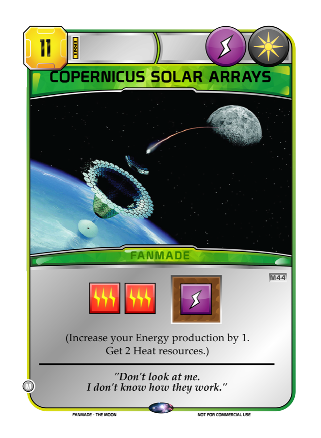 Copernicus Solar Arrays