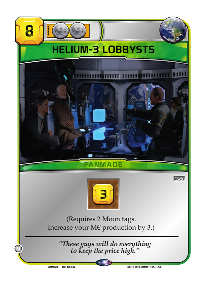 Helium-3 Lobbysts