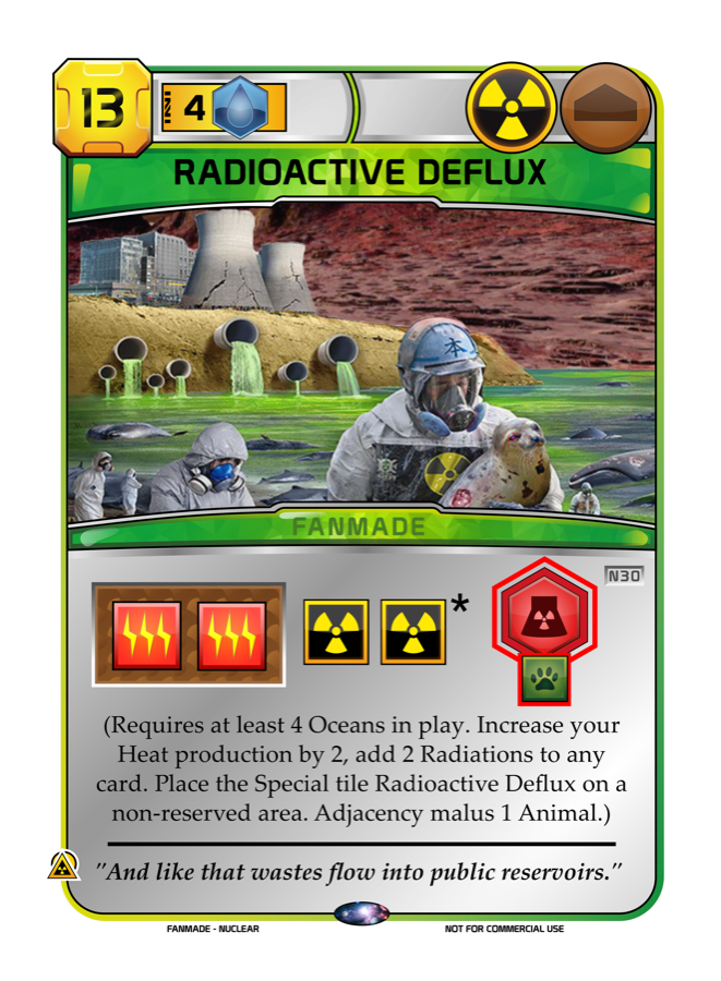 Radioactive Deflux