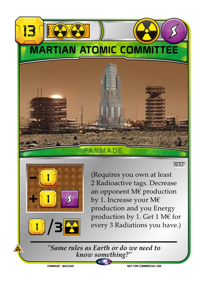 Martian Atomic Committee
