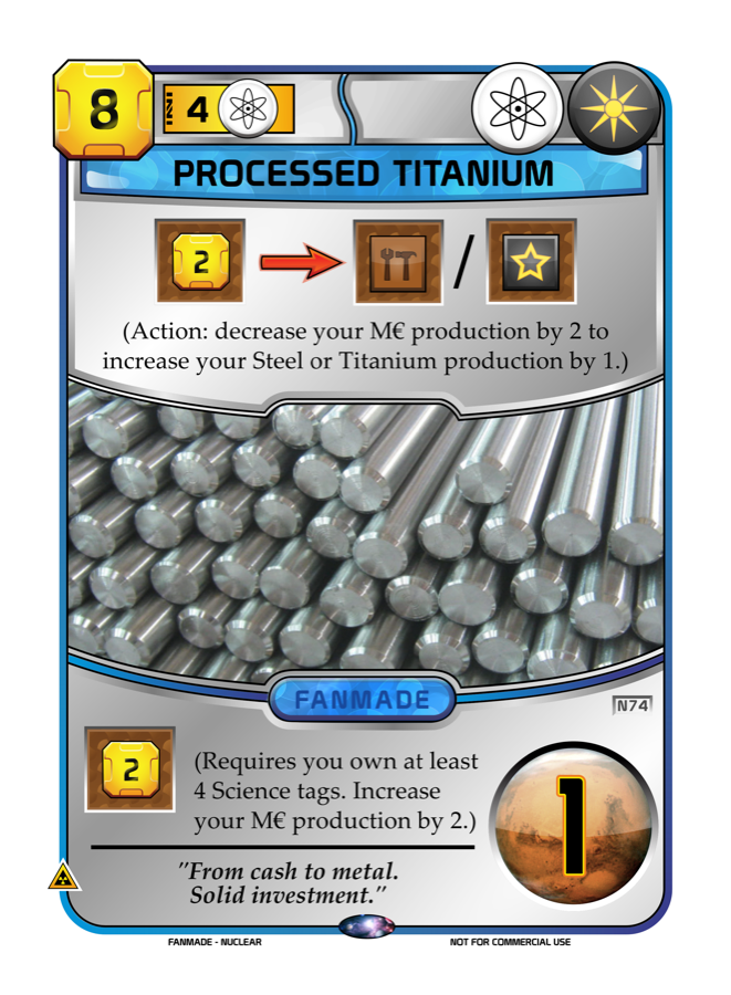 Processed Titanium