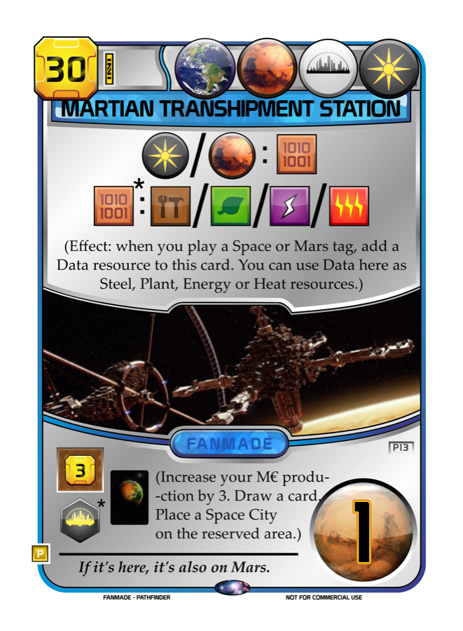 Martian Transhipment Station