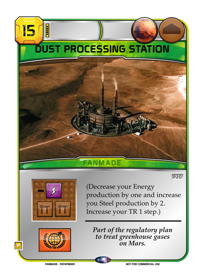 Dust Processing Station