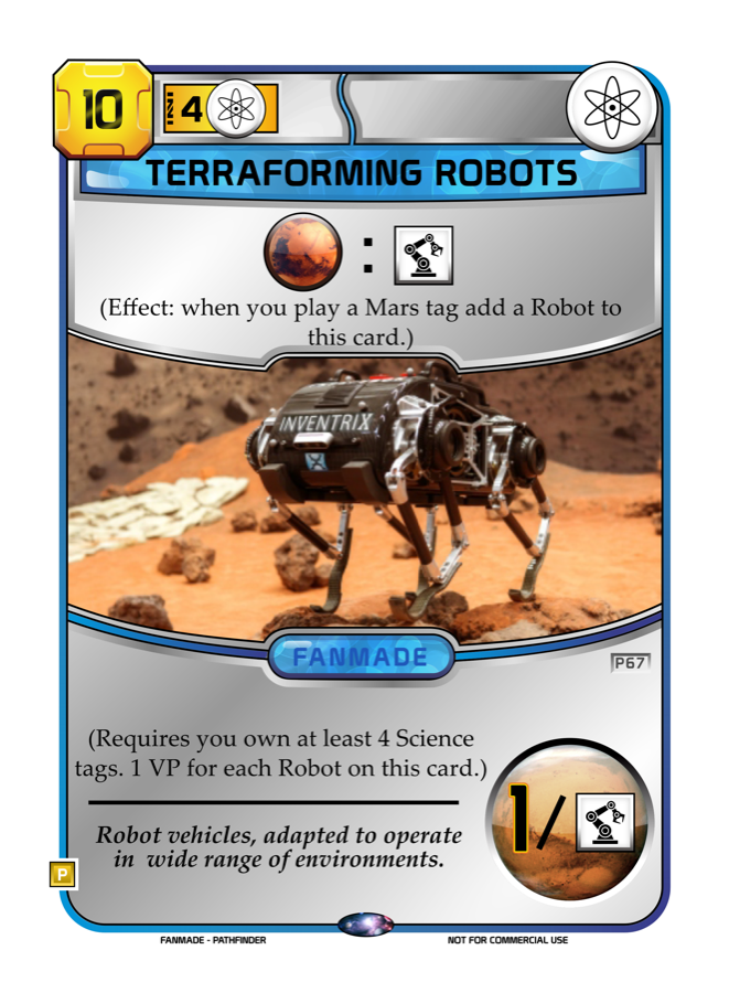 Terraforming Robots