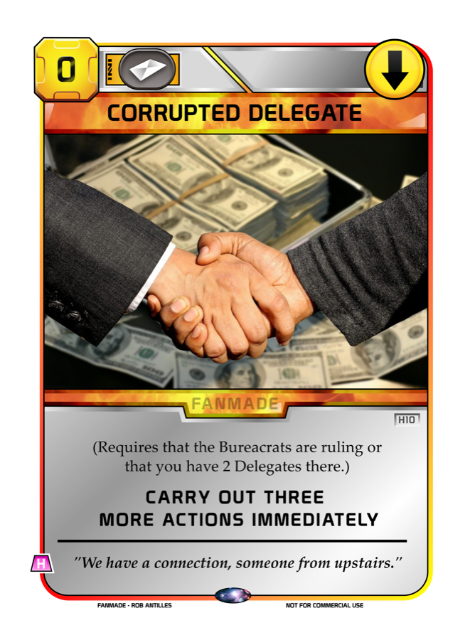 Corrupted Delegate