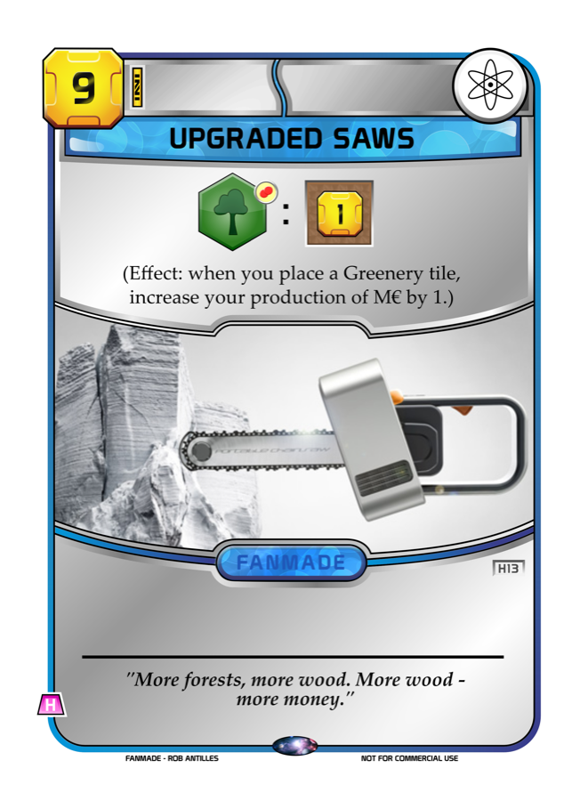 Upgraded Saws