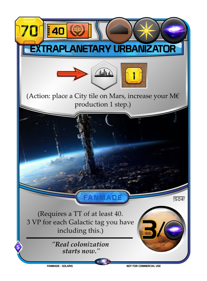 Extraplanetary Urbanizator