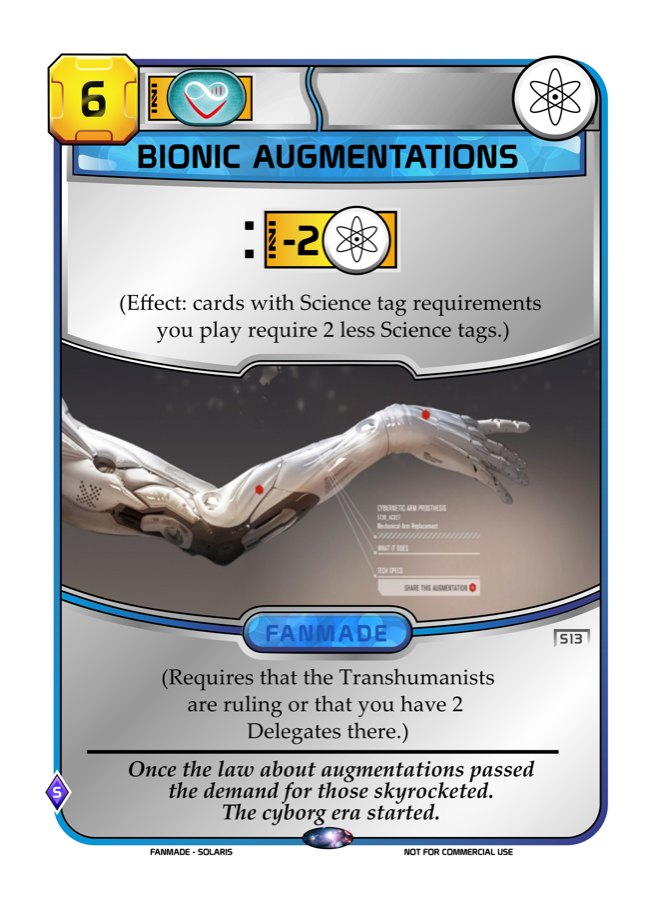 Bionic Augmentations