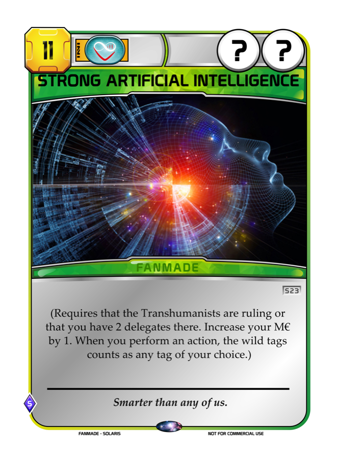 Strong Artificial Intelligence