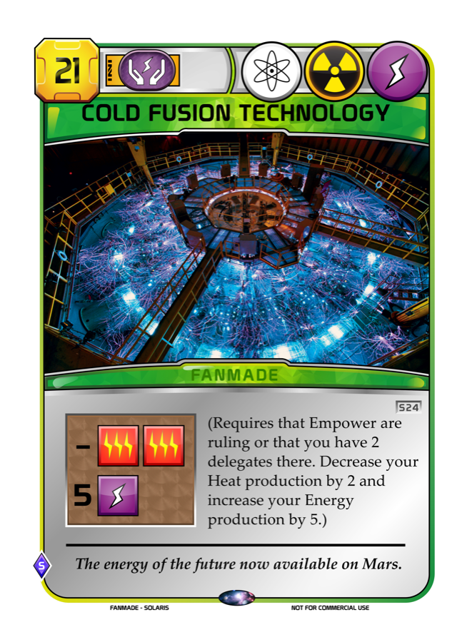 Cold Fusion Technology