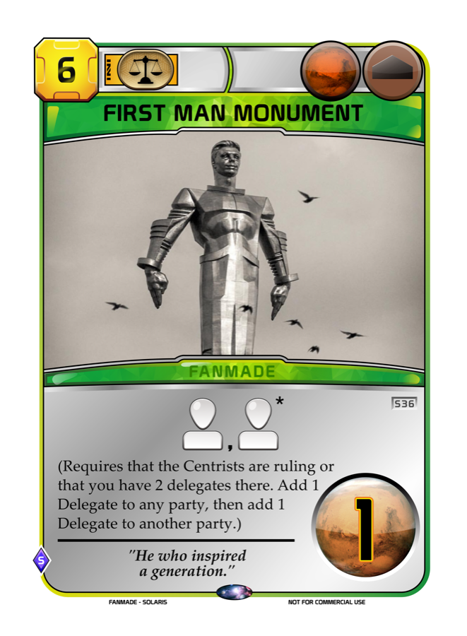 First Man Monument