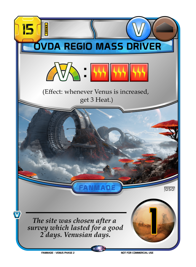 Ovda Regio Mass Driver