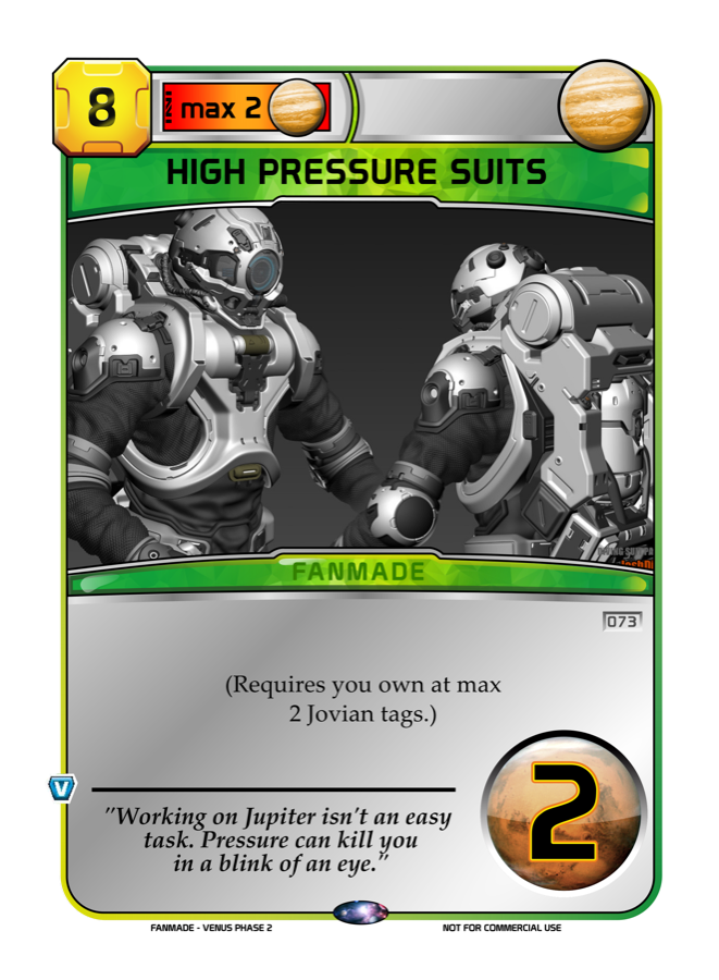 High Pressure Suits