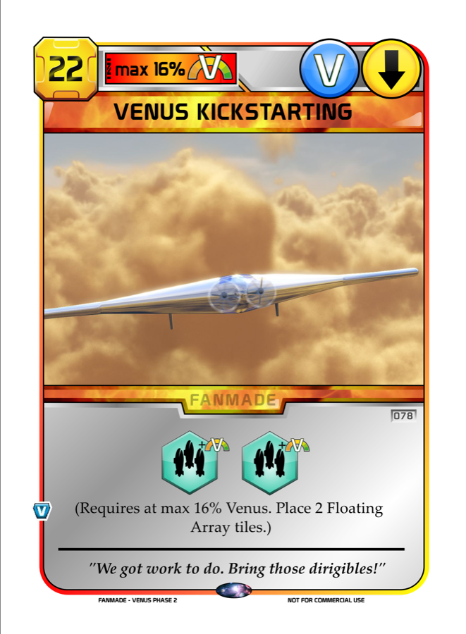 Venus Kickstarting