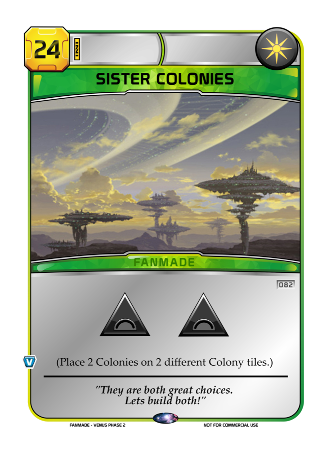 Sister Colonies